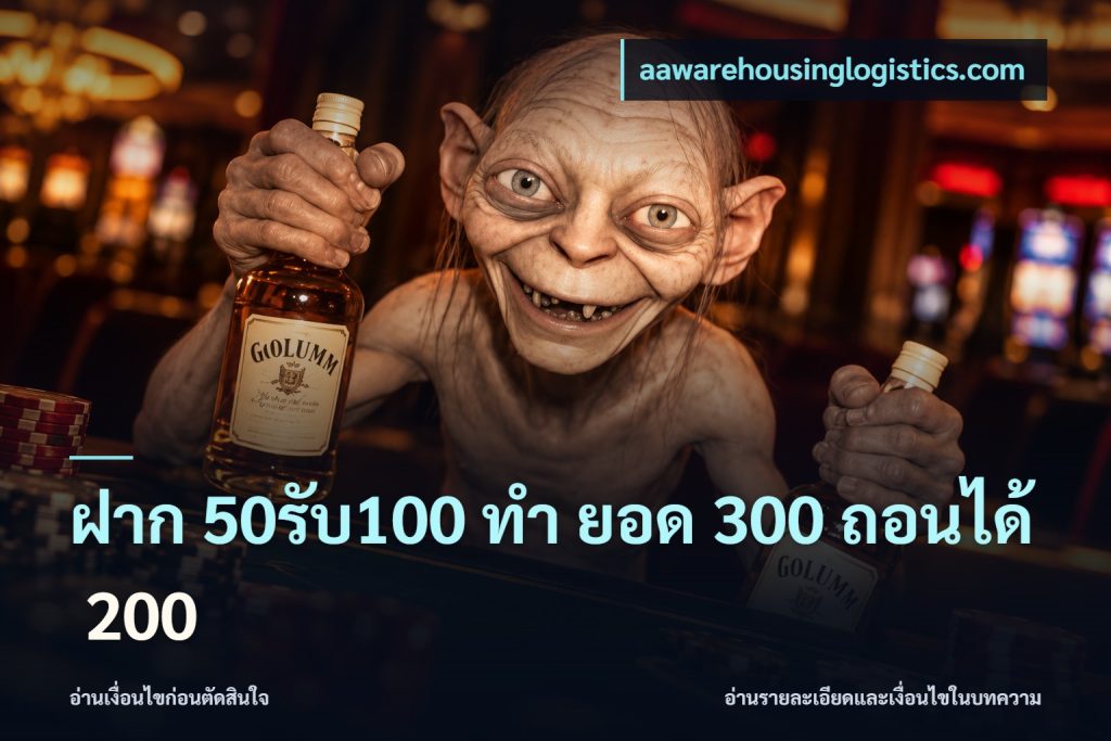 ฝาก 50รับ100 ทํา ยอด 300 ถอนได้ 200