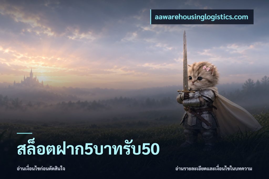 สล็อตฝาก5บาทรับ50