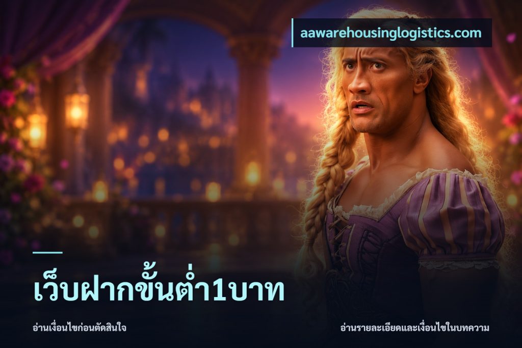 เว็บฝากขั้นต่ำ1บาท