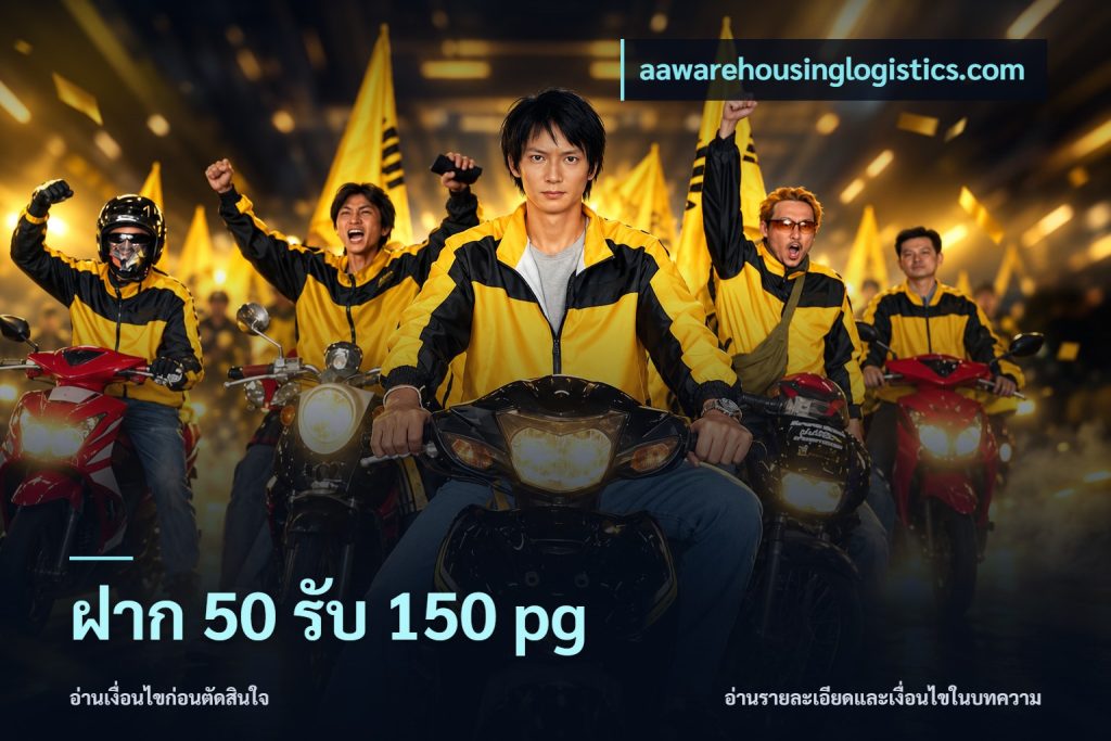 ฝาก 50 รับ 150 pg