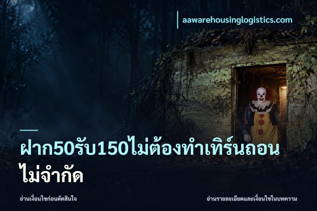 ฝาก50รับ150ไม่ต้องทําเทิร์นถอนไม่จํากัด