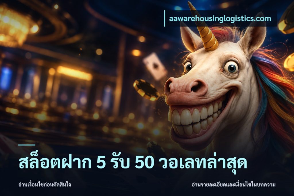 สล็อตฝาก 5 รับ 50 วอเลทล่าสุด