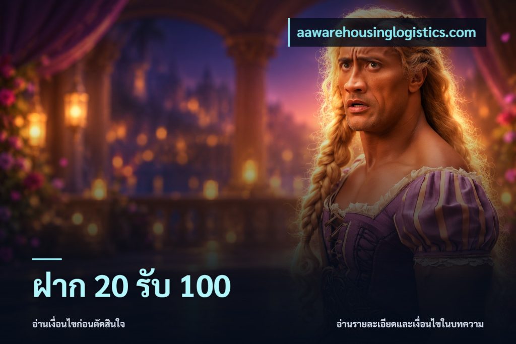 ฝาก 20 รับ 100