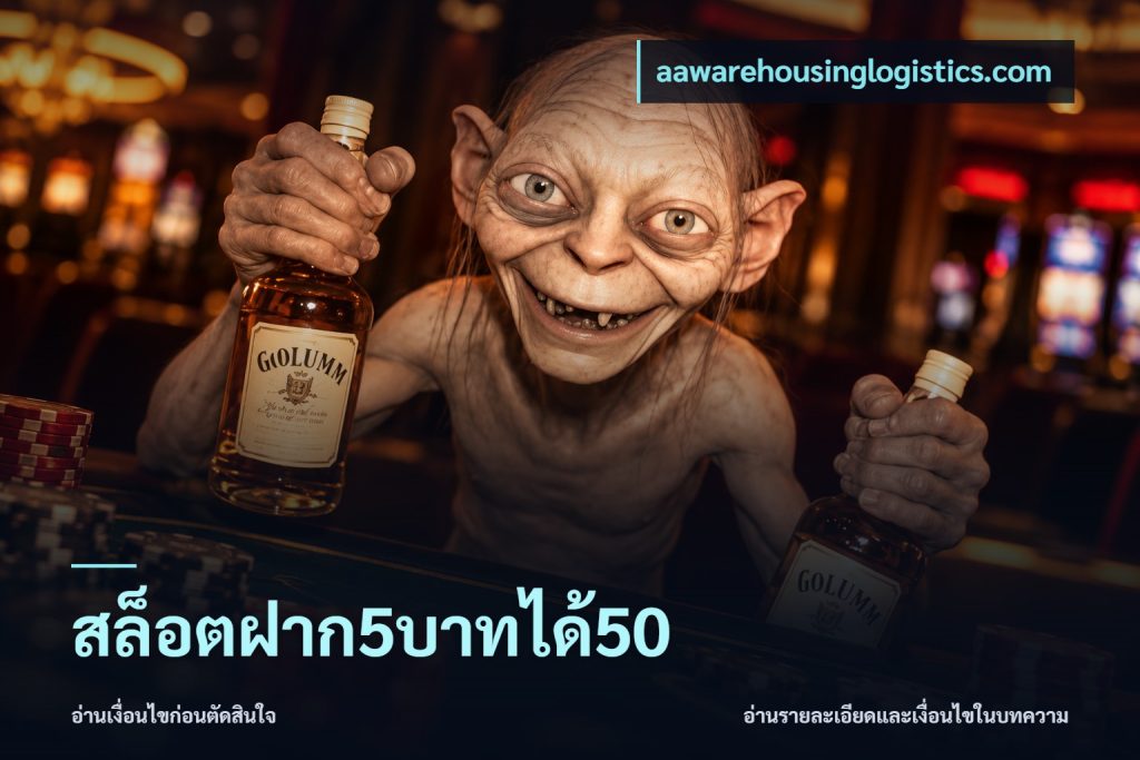 สล็อตฝาก5บาทได้50