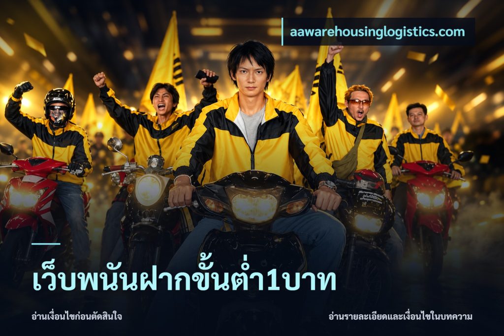 เว็บพนันฝากขั้นต่ำ1บาท