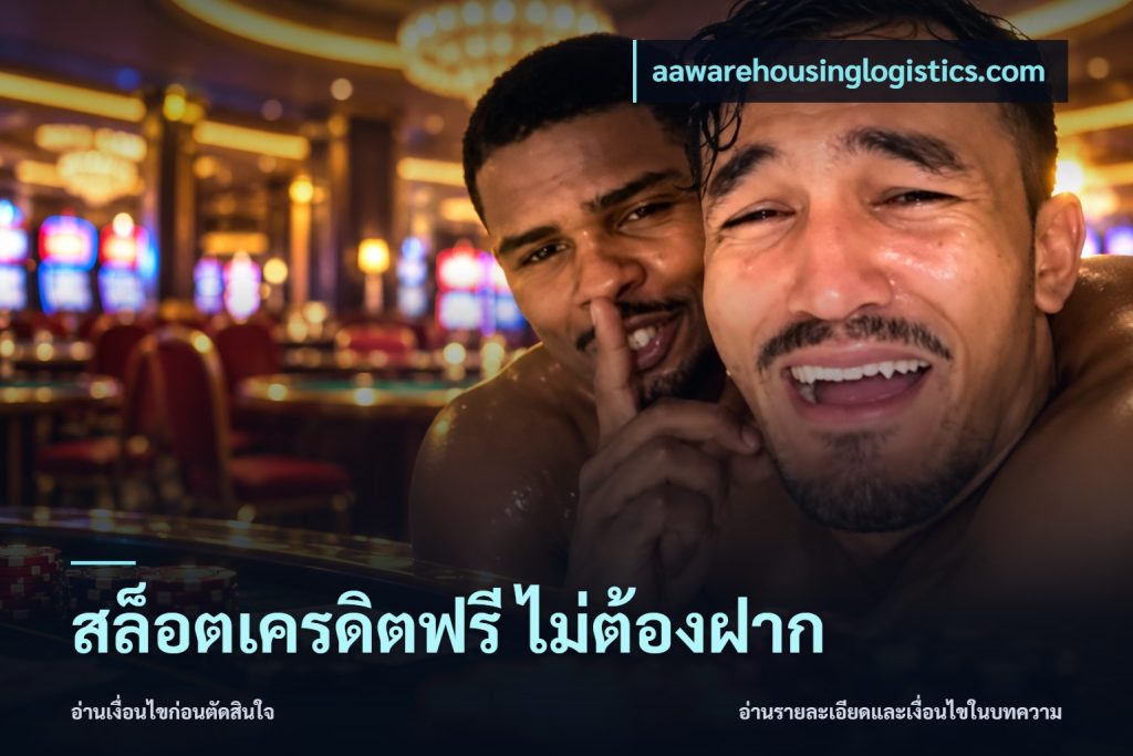 สล็อตเครดิตฟรี ไม่ต้องฝาก
