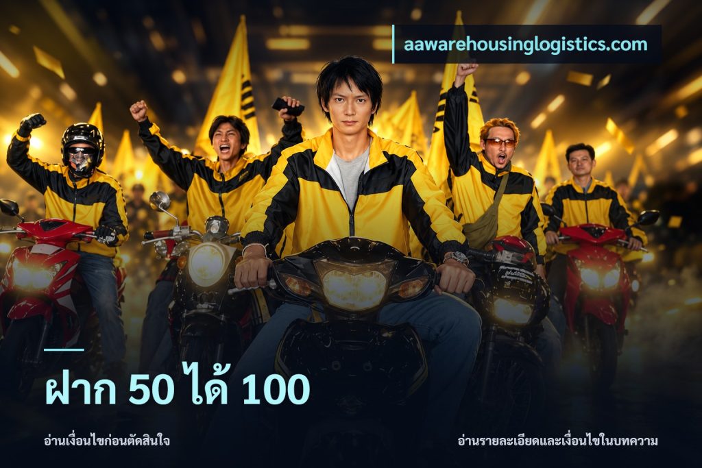 ฝาก 50 ได้ 100