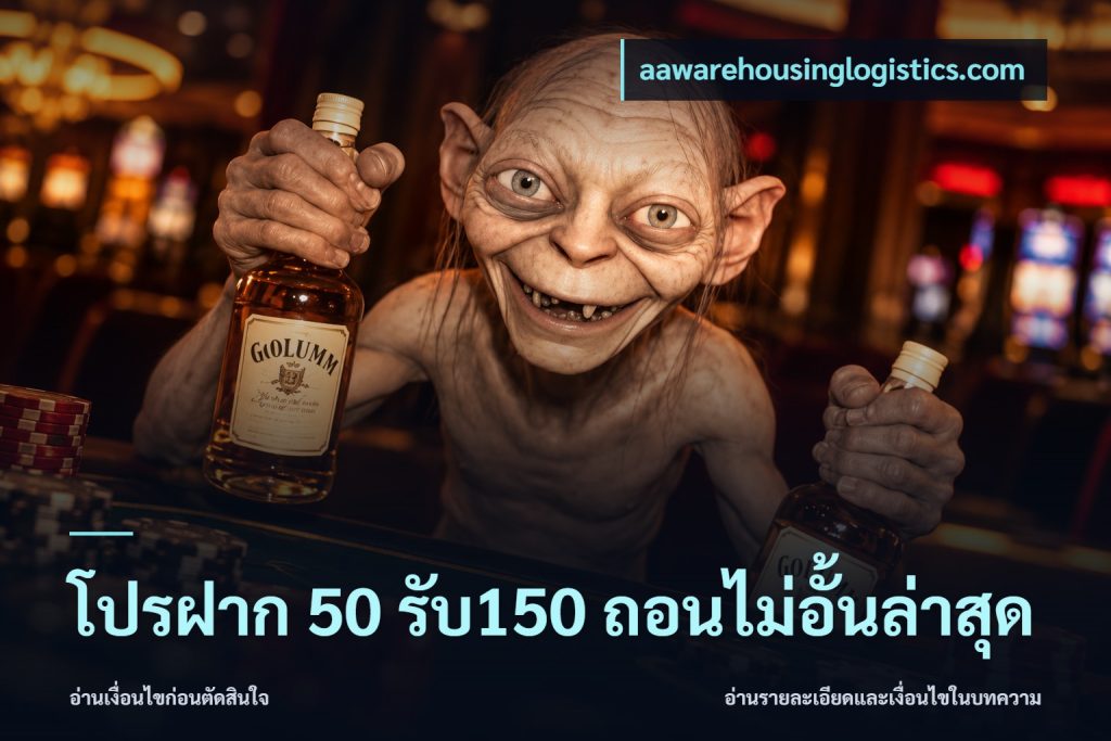 โปรฝาก 50 รับ150 ถอนไม่อั้นล่าสุด