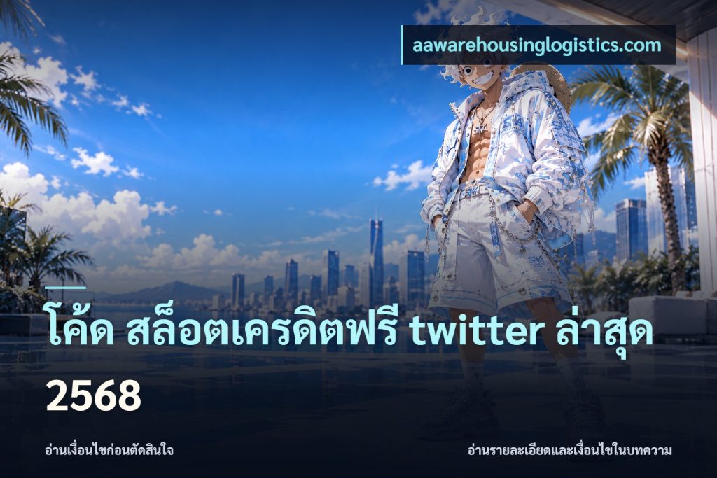 โค้ด สล็อตเครดิตฟรี twitter ล่าสุด 2568