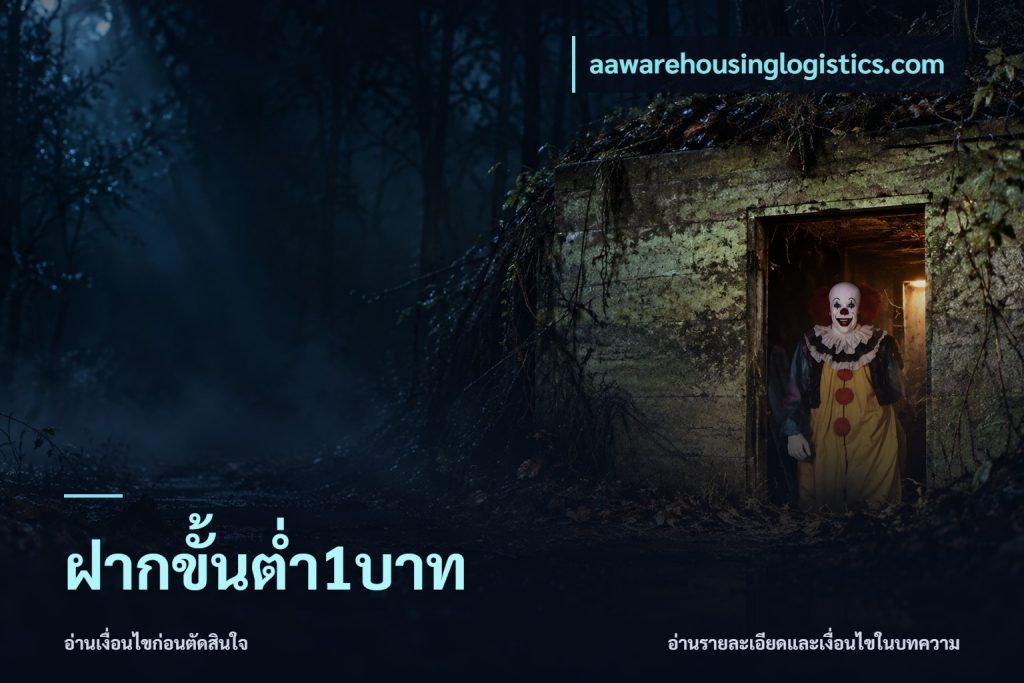 ฝากขั้นต่ำ1บาท