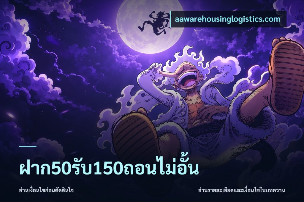 ฝาก50รับ150ถอนไม่อั้น
