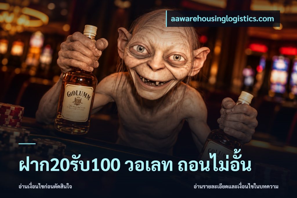 ฝาก20รับ100 วอเลท ถอนไม่อั้น