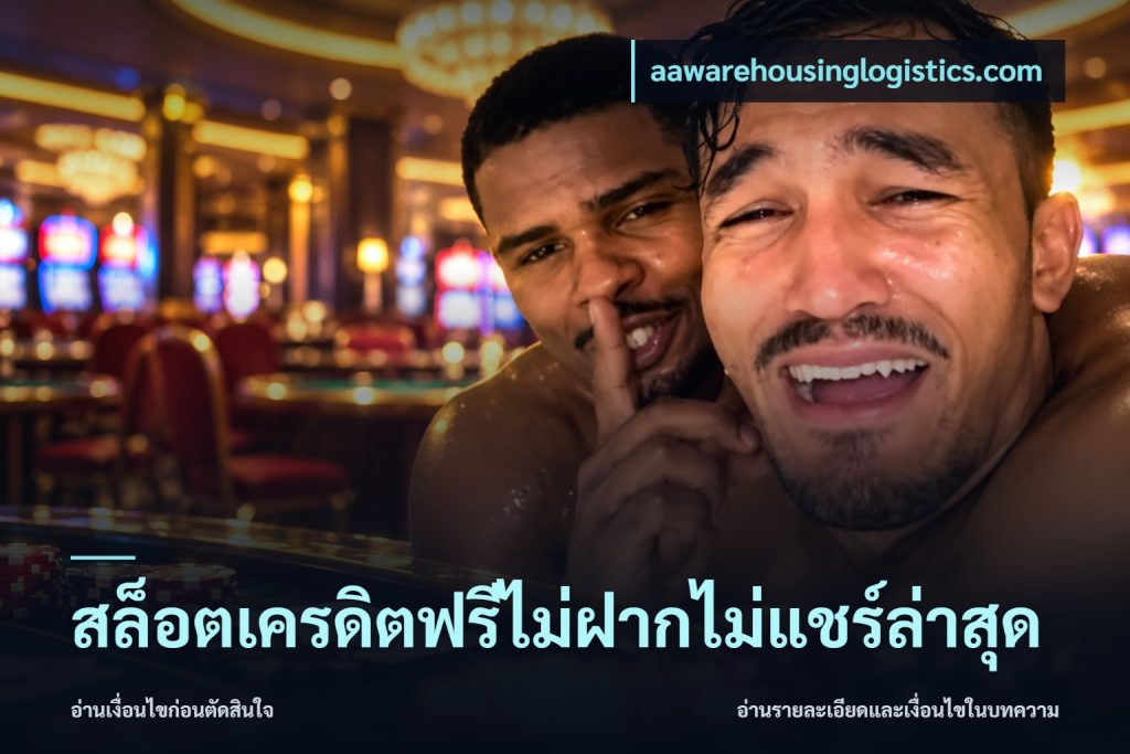 สล็อตเครดิตฟรีไม่ฝากไม่แชร์ล่าสุด