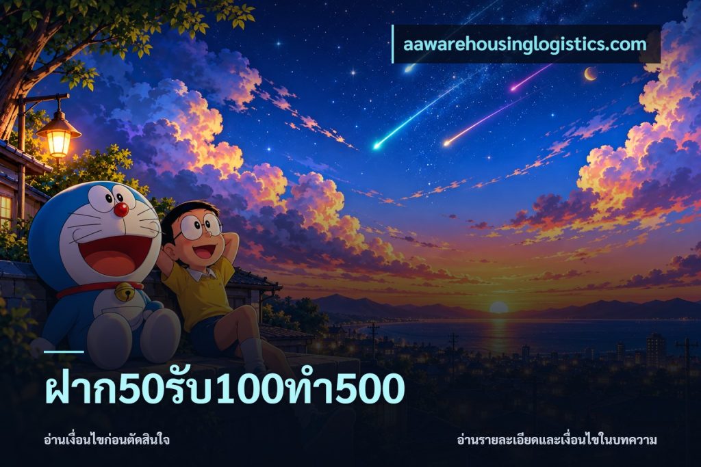 ฝาก50รับ100ทํา500