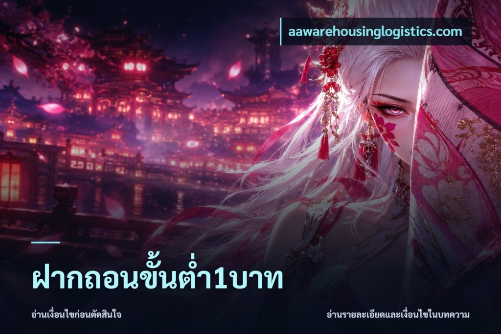 ฝากถอนขั้นต่ำ1บาท