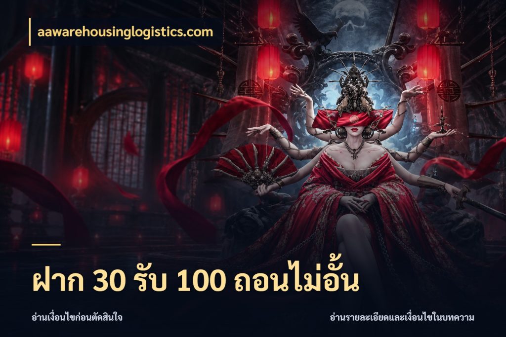 ฝาก 30 รับ 100 ถอนไม่อั้น สายโบนัสเลือกจังหวะสนุกได้อย่างไร กับ aawarehousinglogistics.com