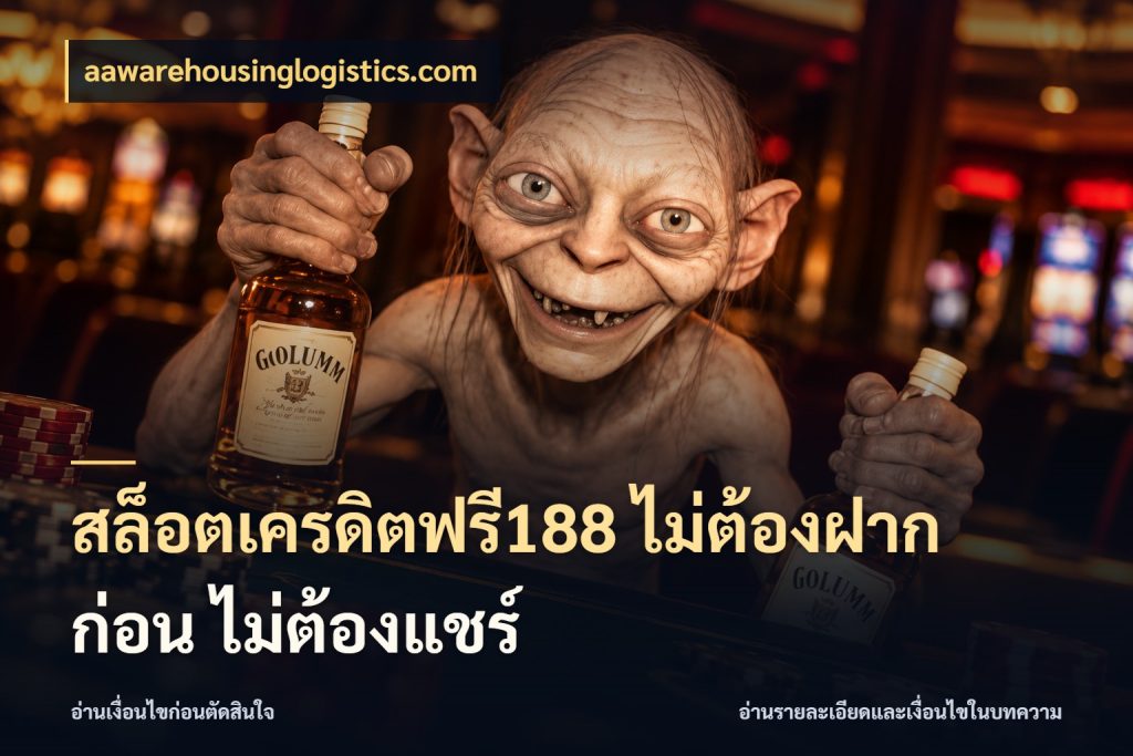 สล็อตเครดิตฟรี188 ไม่ต้องฝาก ก่อน ไม่ต้องแชร์ aawarehousinglogistics.com เครดิตฟรีในมุมที่สายโบนัสสนใจ
