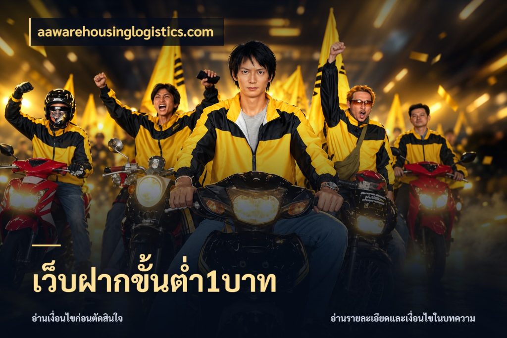 เว็บฝากขั้นต่ำ1บาท เงินตั้งต้นกับความสนุกที่คุณกำหนด ในมุม aawarehousinglogistics.com