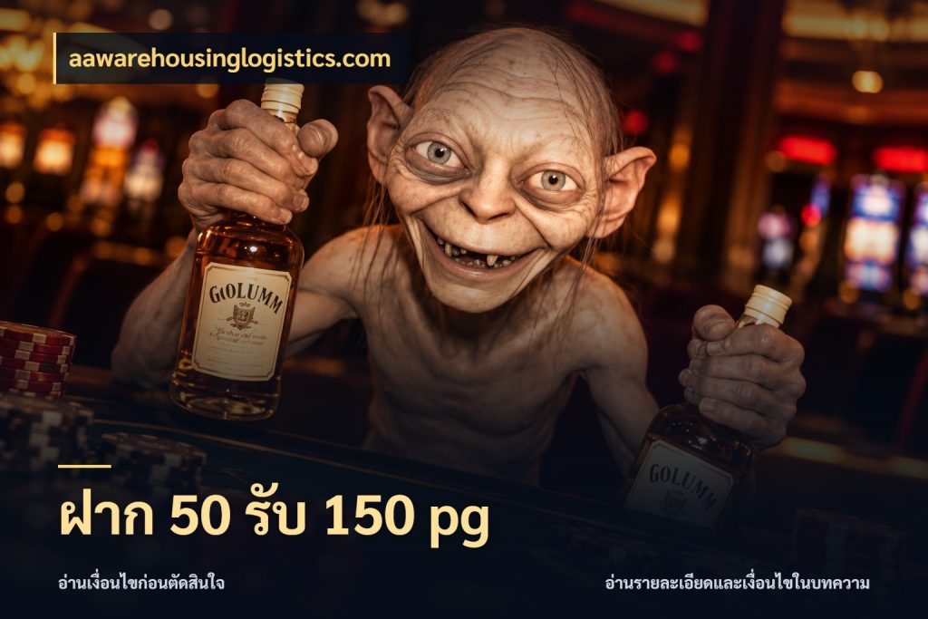 ฝาก 50 รับ 150 pg จับคู่โบนัสกับสไตล์เกมที่ชอบ ในมุม aawarehousinglogistics.com