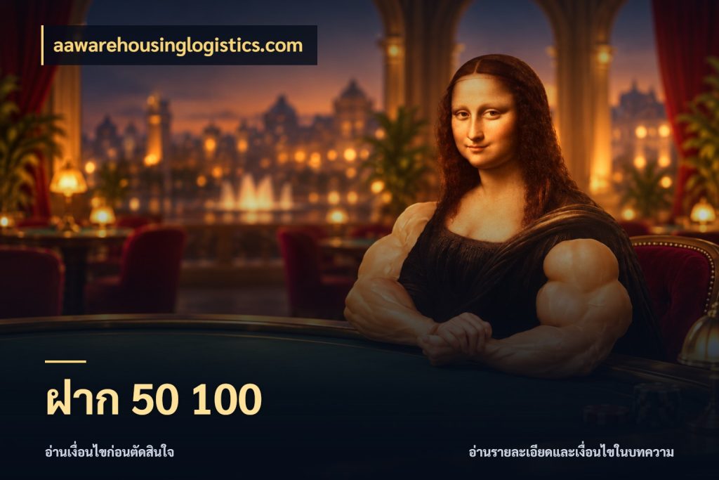 ฝาก 50 100 จัดจังหวะสนุกให้เข้ากับงบที่ตั้งไว้ ในมุม aawarehousinglogistics.com