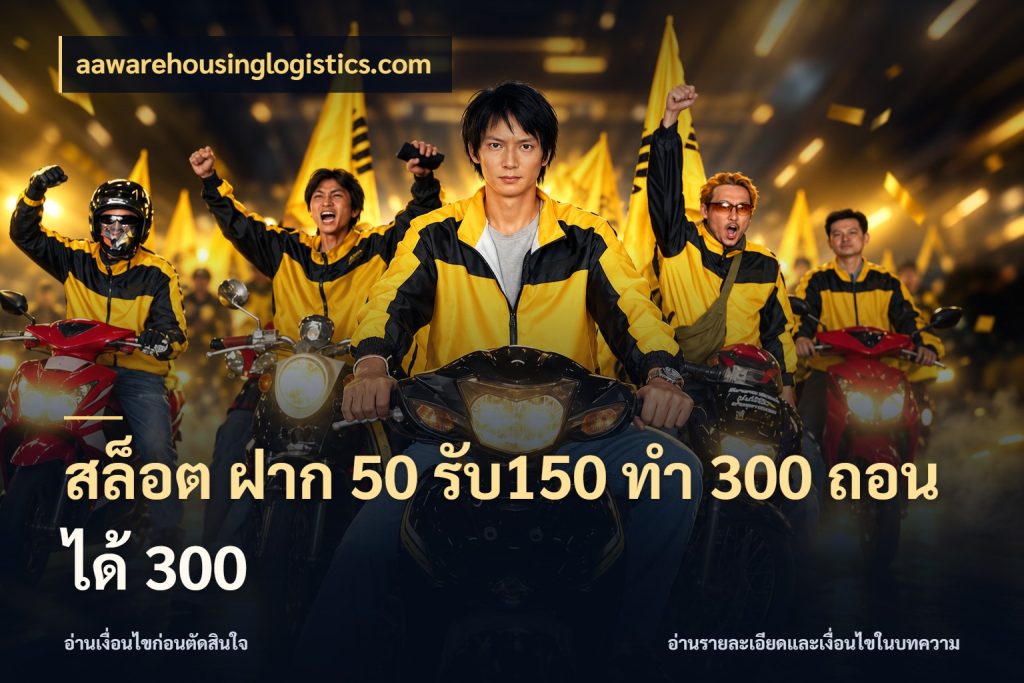 สล็อต ฝาก 50 รับ150 ทํา 300 ถอนได้ 300 จับประเด็นยอดรับก่อนเลือกความสนุก สไตล์ aawarehousinglogistics.com