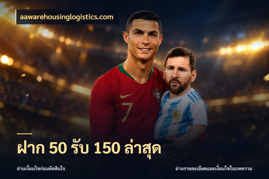 ฝาก 50 รับ 150 ล่าสุด aawarehousinglogistics.com จับคู่โบนัสกับสไตล์เกมที่ชอบ