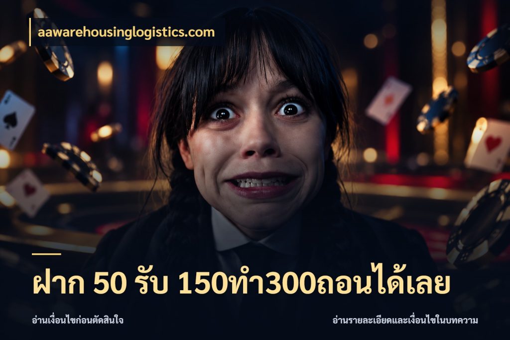 ฝาก 50 รับ 150ทำ300ถอนได้เลย สนุกกับตัวเลือกโปรในสไตล์ของคุณ ในมุม aawarehousinglogistics.com