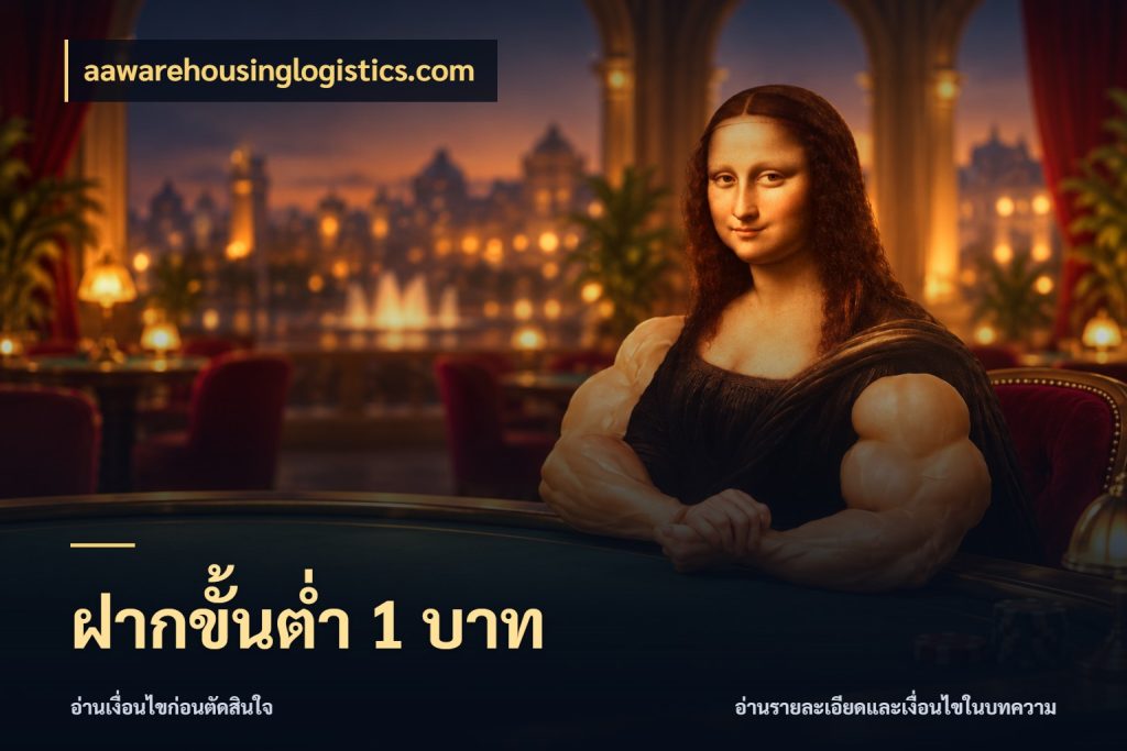 ฝากขั้นต่ำ 1 บาท ยอดเริ่มต้นน่าจับตากับสิทธิ์ที่เกี่ยวข้อง กับ aawarehousinglogistics.com