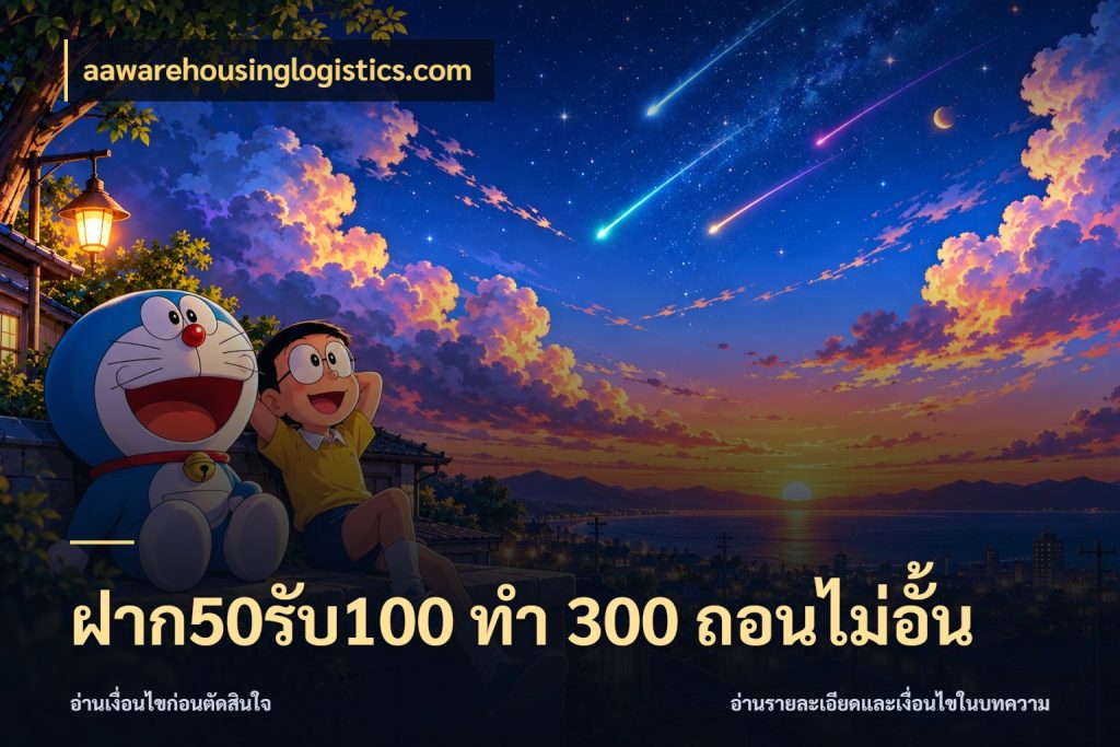 ฝาก50รับ100 ทํา 300 ถอนไม่อั้น โปรยอดรับที่สายเกมสนใจ ในมุม aawarehousinglogistics.com