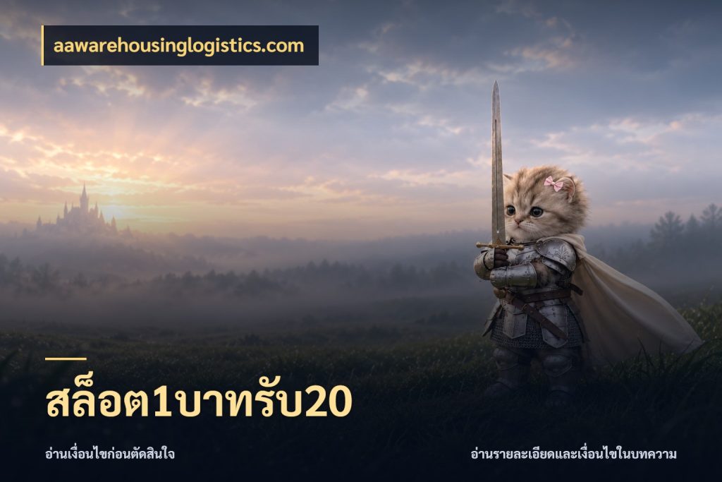สล็อต1บาทรับ20 aawarehousinglogistics.com เครดิตกับรูปแบบโปรที่ตรงใจ