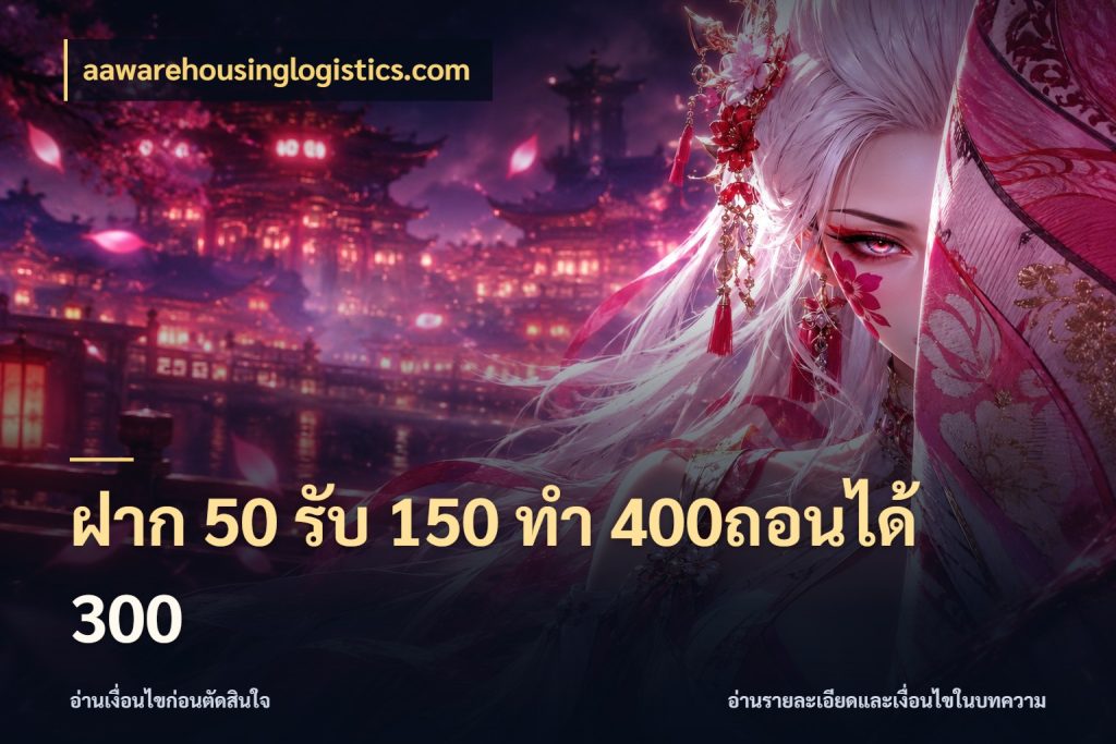 ฝาก 50 รับ 150 ทํา 400ถอนได้ 300 aawarehousinglogistics.com สายโบนัสเลือกจังหวะสนุกได้อย่างไร
