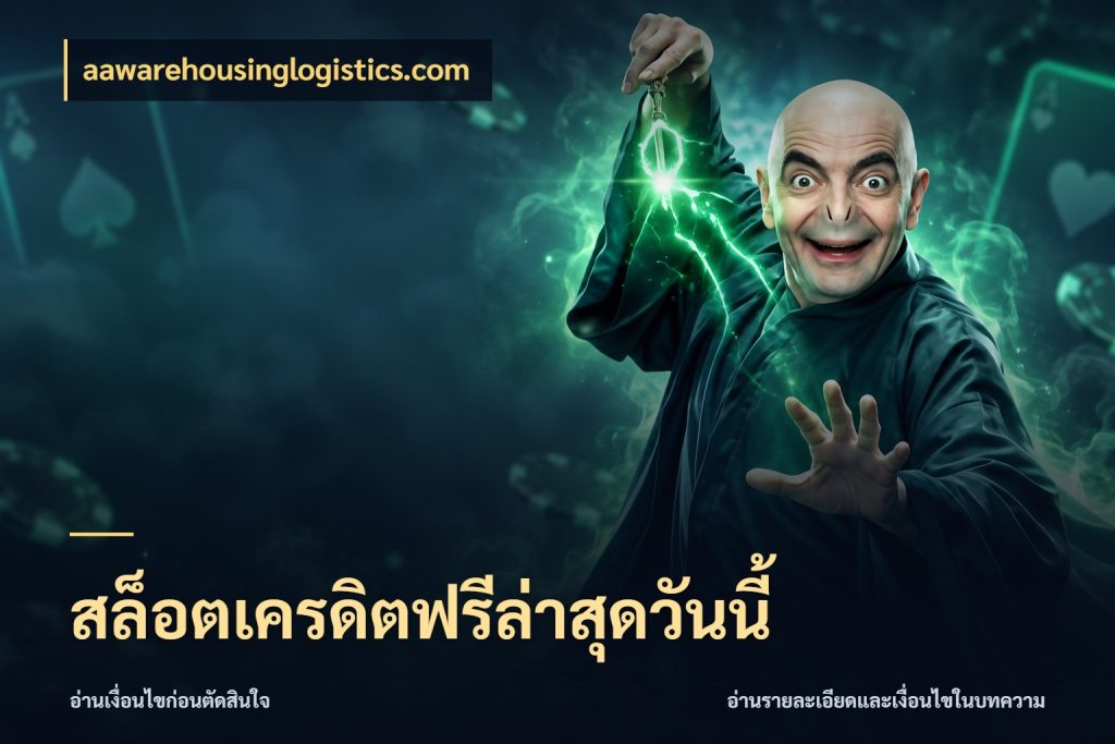 สล็อตเครดิตฟรีล่าสุดวันนี้ สิทธิ์ที่สายโบนัสสนใจกับวิธีรับ ในมุม aawarehousinglogistics.com