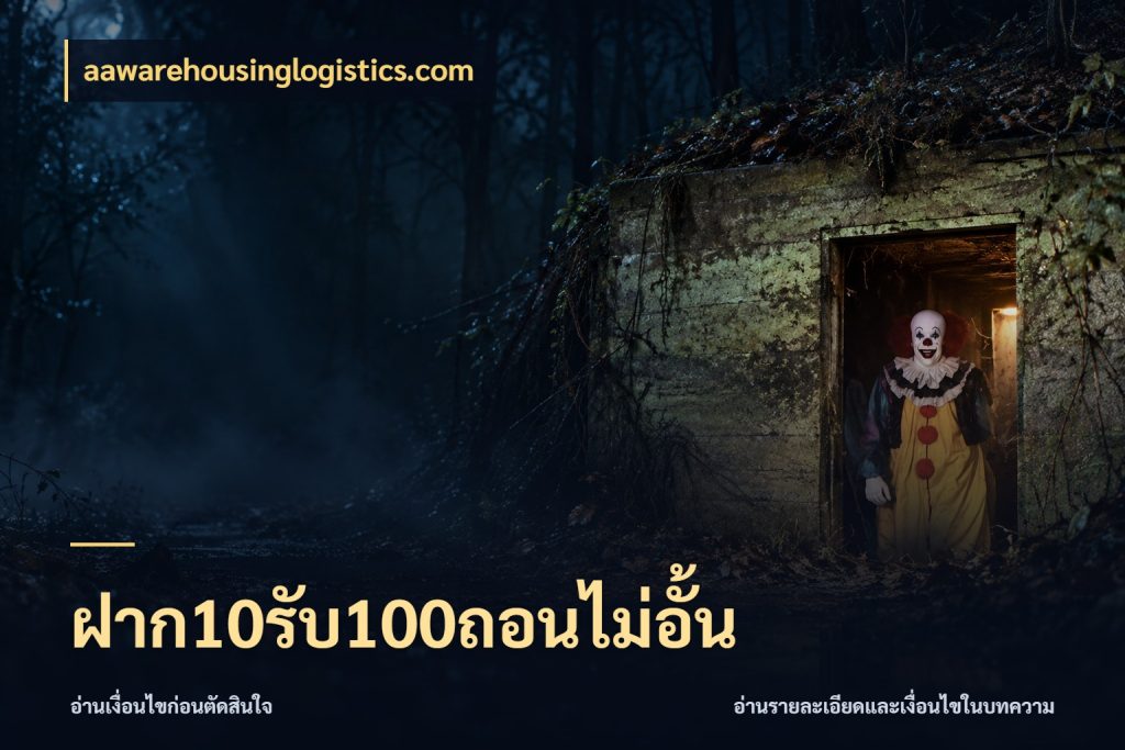 ฝาก10รับ100ถอนไม่อั้น โปรยอดรับที่สายเกมสนใจ ในมุม aawarehousinglogistics.com