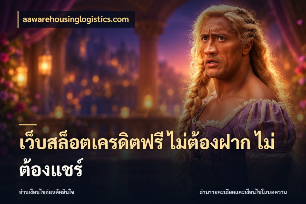 เว็บสล็อตเครดิตฟรี ไม่ต้องฝาก ไม่ต้องแชร์ เครดิตฟรีกับจังหวะลุ้นที่คุณเลือก ในมุม aawarehousinglogistics.com