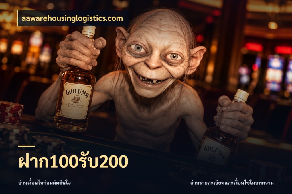 ฝาก100รับ200 เครดิตกับรูปแบบโปรที่ตรงใจ สไตล์ aawarehousinglogistics.com