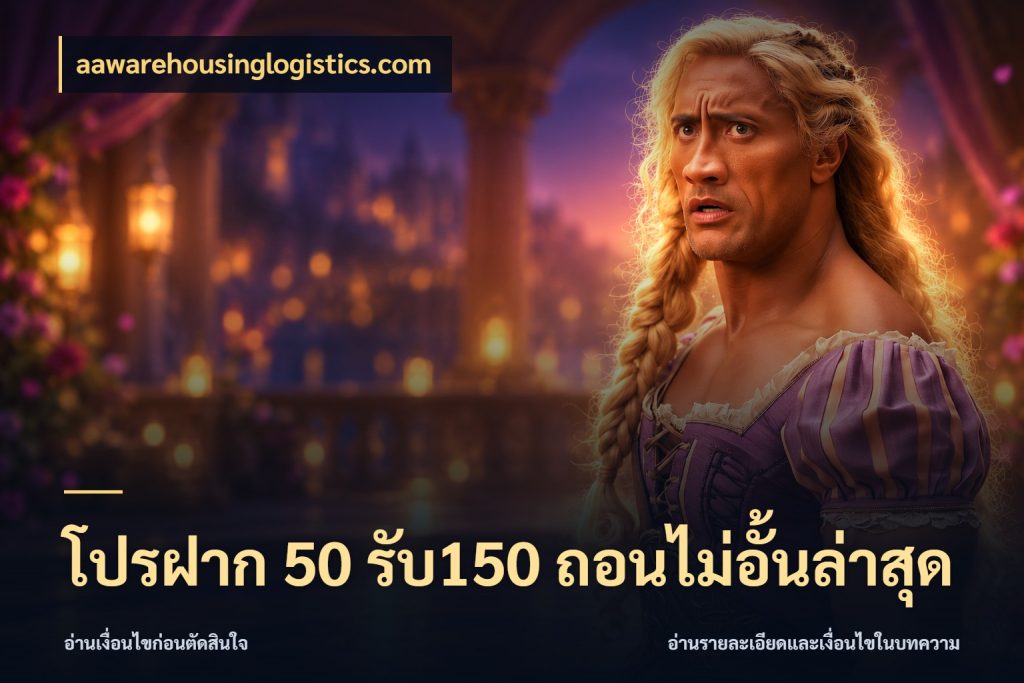 โปรฝาก 50 รับ150 ถอนไม่อั้นล่าสุด aawarehousinglogistics.com โปรยอดรับที่สายเกมสนใจ