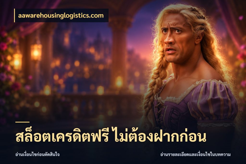 สล็อตเครดิตฟรี ไม่ต้องฝากก่อน จับมุมเด่นของเครดิตฟรีให้ตรงใจ ในมุม aawarehousinglogistics.com