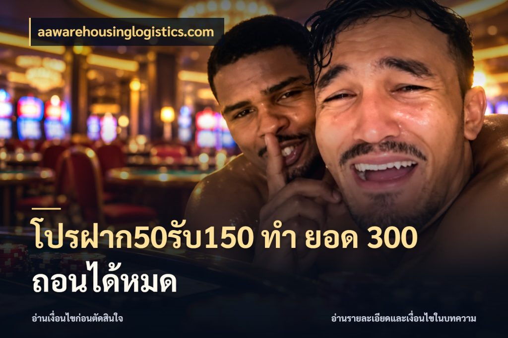 โปรฝาก50รับ150 ทํา ยอด 300 ถอนได้หมด โปรกับเกมที่ชอบเลือกให้ตรงสไตล์ สไตล์ aawarehousinglogistics.com