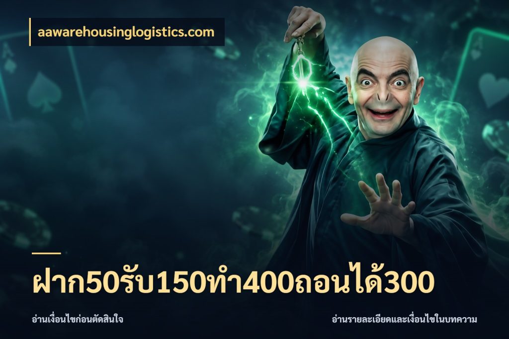 ฝาก50รับ150ทํา400ถอนได้300 จุดเด่นของเครดิตที่คนชอบเกมอยากรู้ กับ aawarehousinglogistics.com
