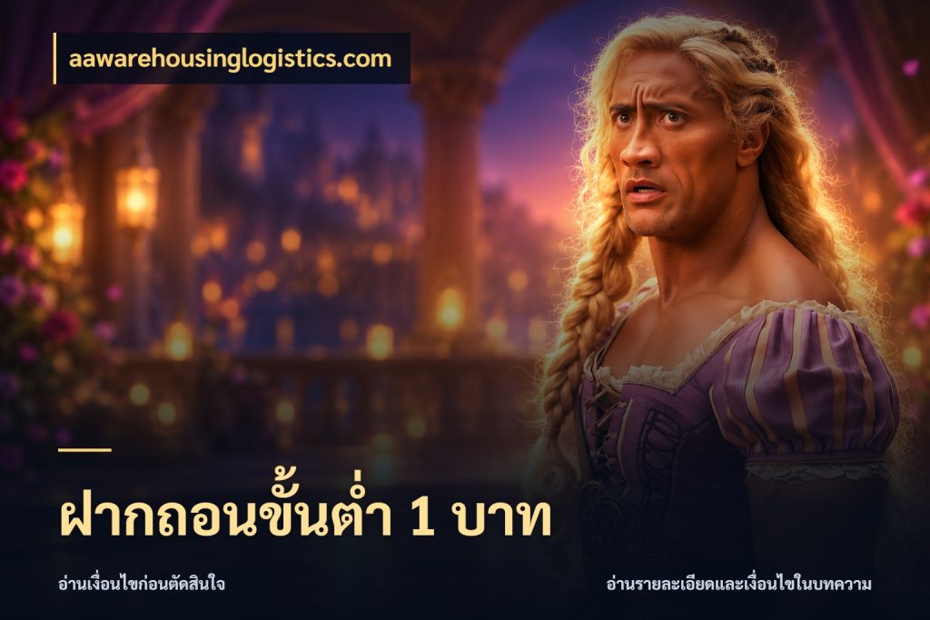 ฝากถอนขั้นต่ำ 1 บาท เปิดมุมยอดเริ่มต้นสำหรับคนชอบเกม ในมุม aawarehousinglogistics.com