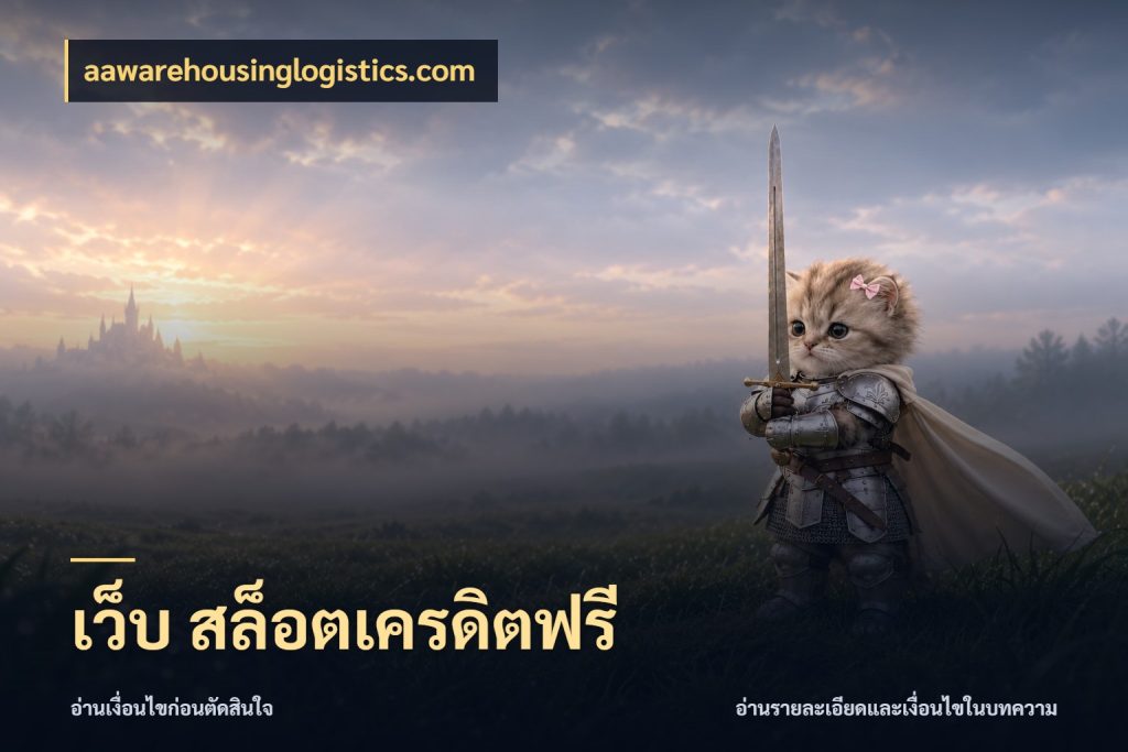เว็บ สล็อตเครดิตฟรี aawarehousinglogistics.com สายโบนัสเลือกมุมเครดิตให้ตรงสไตล์