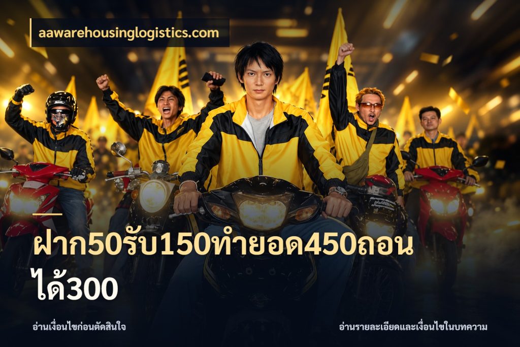 ฝาก50รับ150ทำยอด450ถอนได้300 โปรยอดรับที่สายเกมสนใจ ในมุม aawarehousinglogistics.com