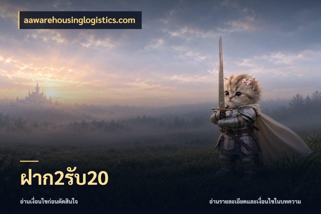 ฝาก2รับ20 สีสันของโปรฝากและยอดรับ สไตล์ aawarehousinglogistics.com