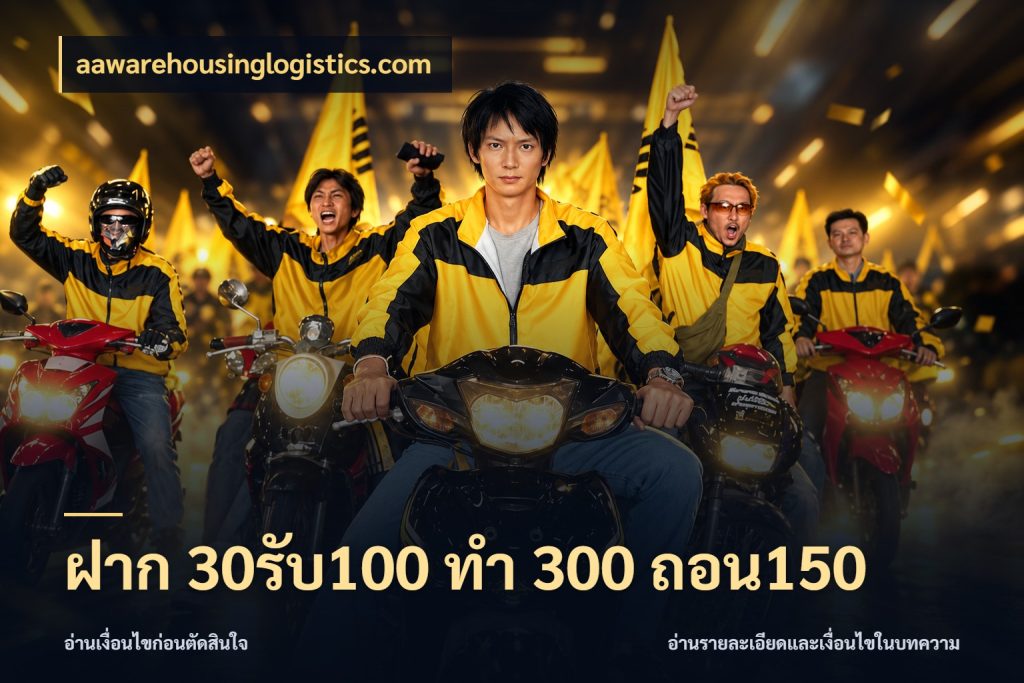 ฝาก 30รับ100 ทํา 300 ถอน150 รูปแบบโบนัสกับสิทธิ์ของสายเกม สไตล์ aawarehousinglogistics.com