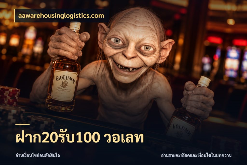 ฝาก20รับ100 วอเลท โปรยอดรับที่สายเกมสนใจ กับ aawarehousinglogistics.com