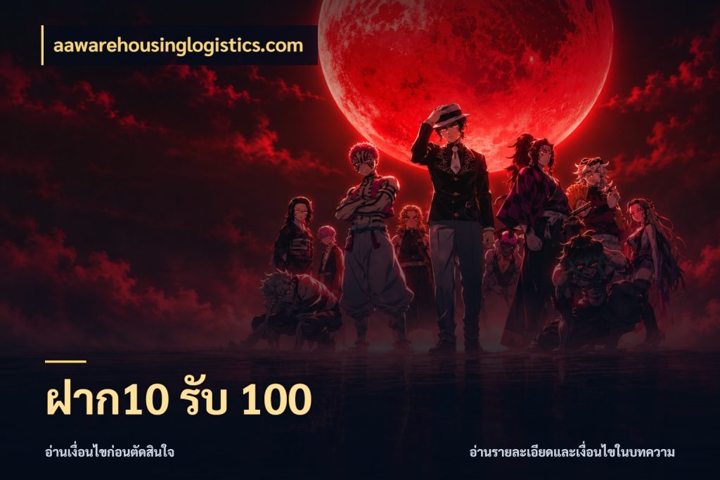 ฝาก10 รับ 100 จับประเด็นยอดรับก่อนเลือกความสนุก สไตล์ aawarehousinglogistics.com