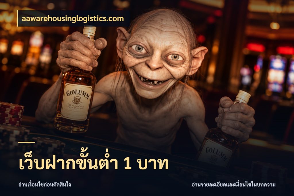 เว็บฝากขั้นต่ำ 1 บาท ทุนเบาก็มีสีสันในจังหวะของคุณ สไตล์ aawarehousinglogistics.com