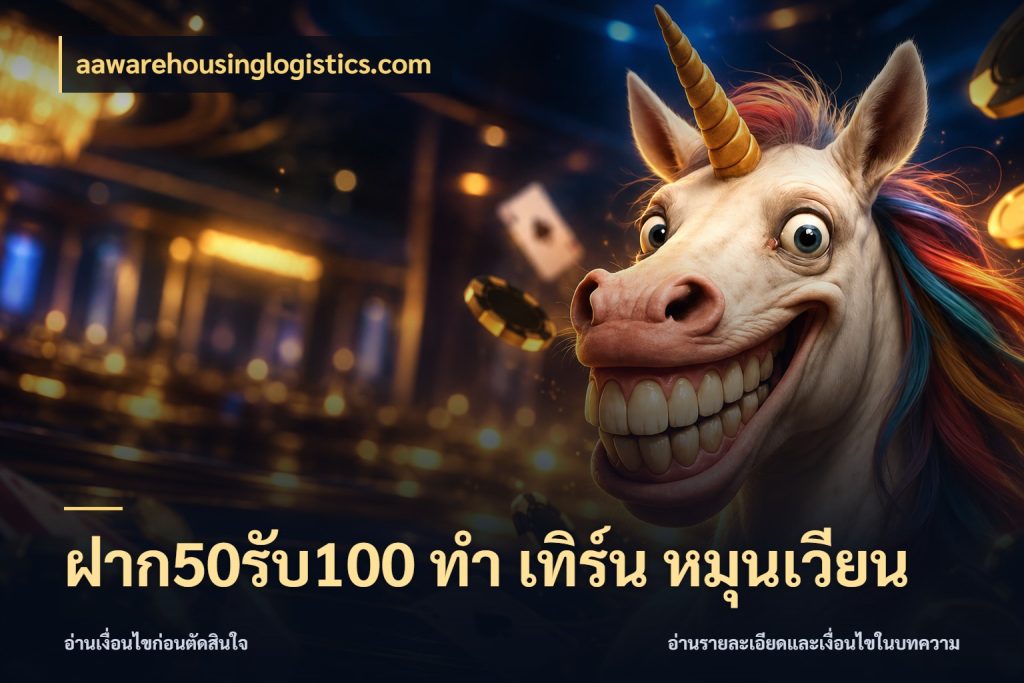 ฝาก50รับ100 ทํา เทิร์น หมุนเวียน สีสันของโปรฝากและยอดรับ กับ aawarehousinglogistics.com