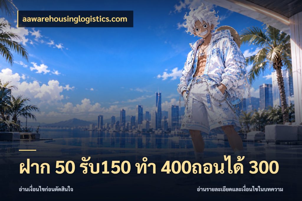 ฝาก 50 รับ150 ทํา 400ถอนได้ 300 ยอดฝากและยอดรับในมุมของคนชอบลุ้น ในมุม aawarehousinglogistics.com